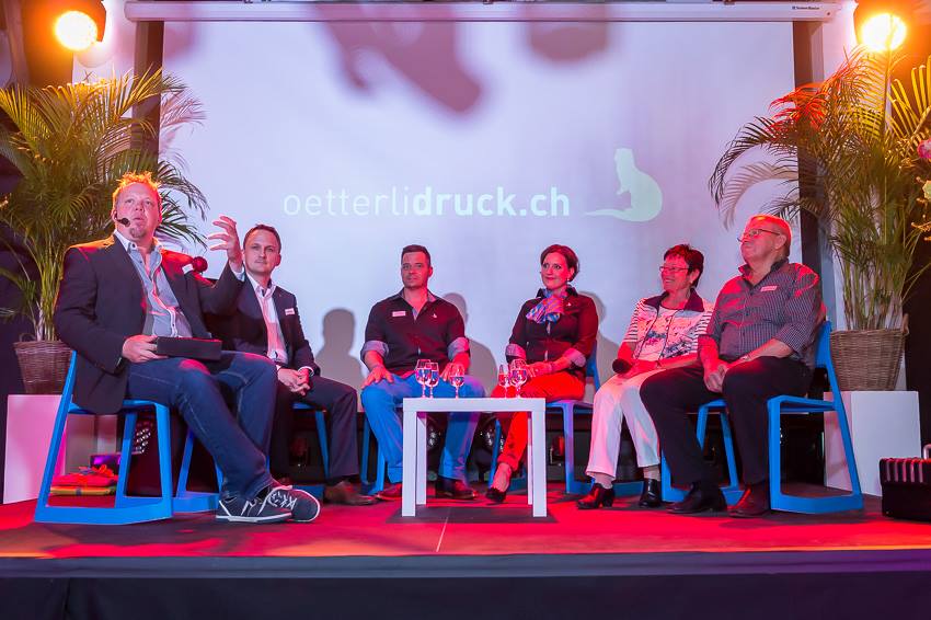 40 Jahre Oetterli Druck Podiumsdiskussion Stefan Dudas